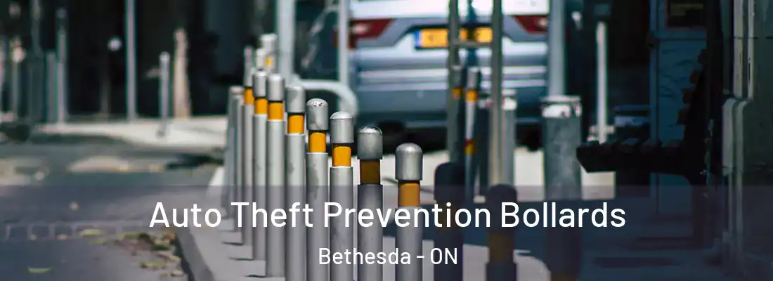  Auto Theft Prevention Bollards Bethesda - ON