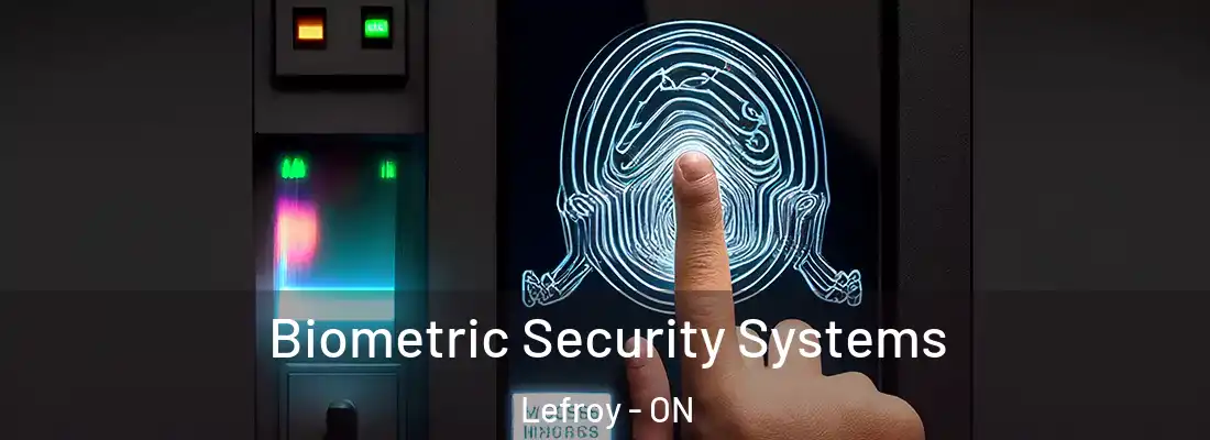  Biometric Security Systems Lefroy - ON