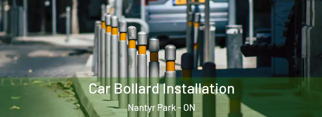  Car Bollard Installation Nantyr Park - ON