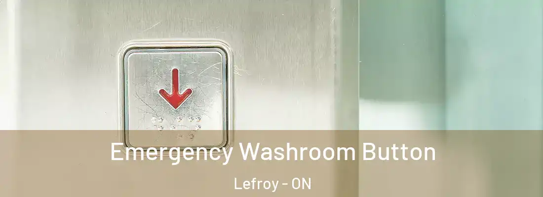  Emergency Washroom Button Lefroy - ON