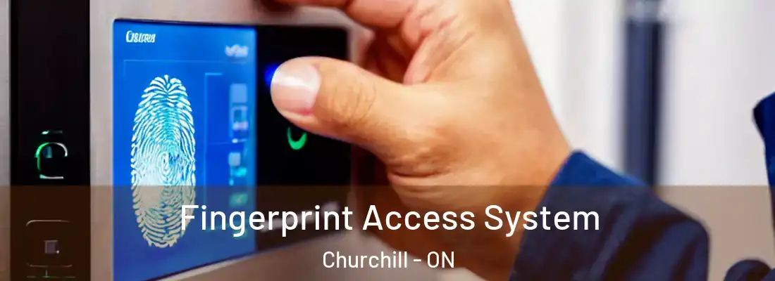  Fingerprint Access System Churchill - ON