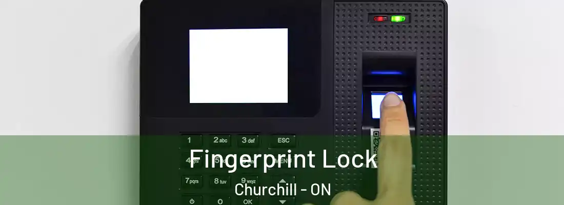  Fingerprint Lock Churchill - ON