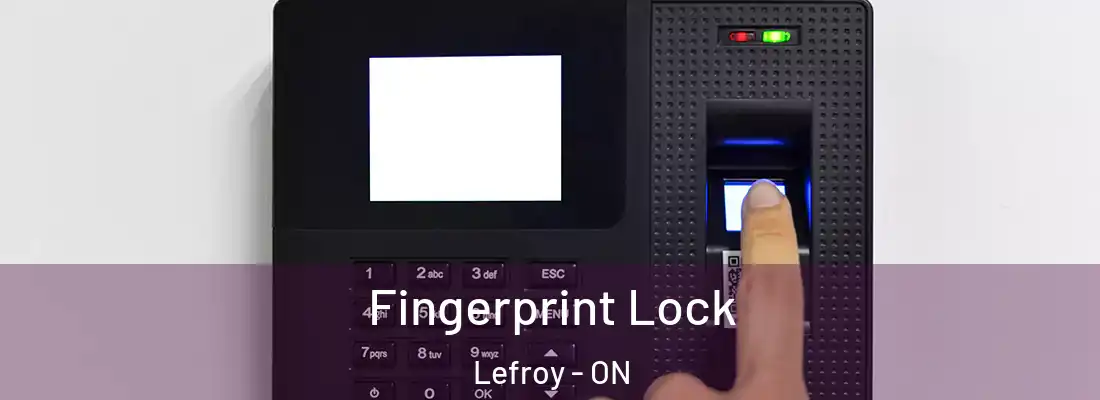  Fingerprint Lock Lefroy - ON