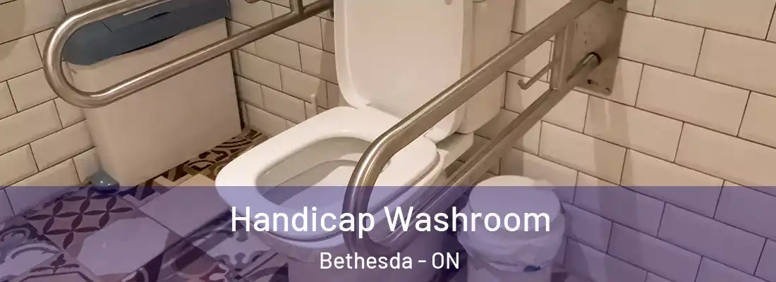  Handicap Washroom Bethesda - ON