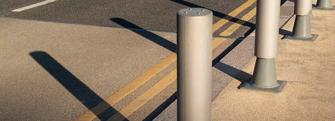 Custom Retractable Barrier Column Installations in Innisfil, ON