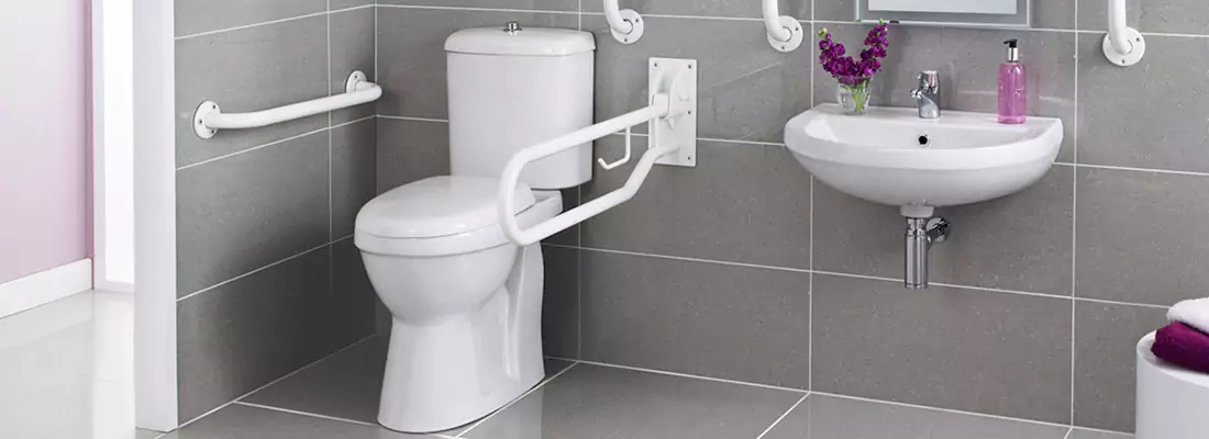 Modern Handicap Bathroom Solutions with Safety Features in Innisfil, ON