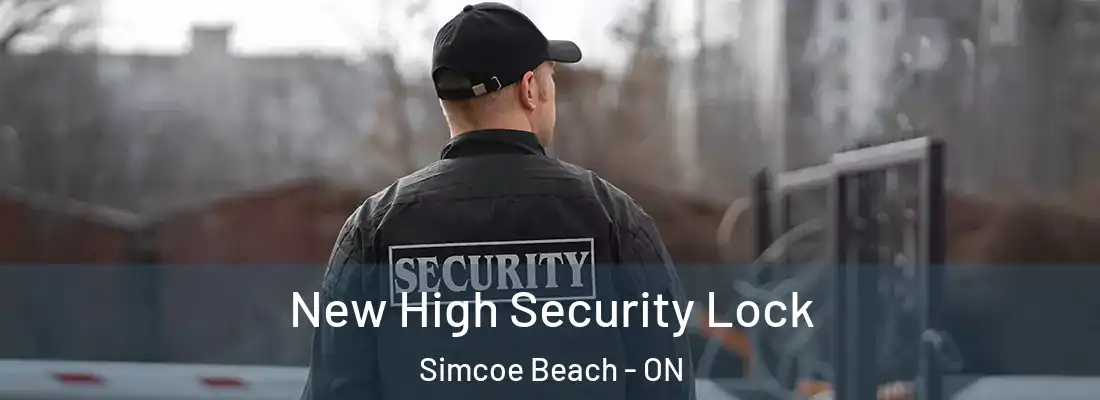  New High Security Lock Simcoe Beach - ON