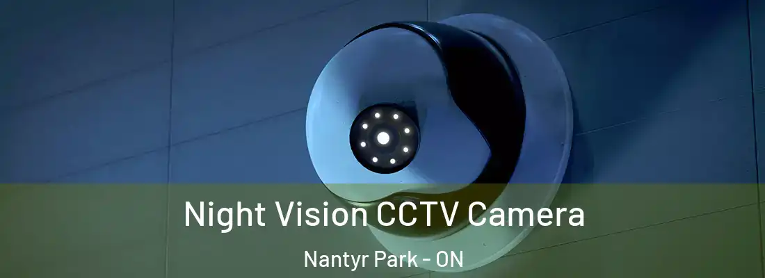  Night Vision CCTV Camera Nantyr Park - ON