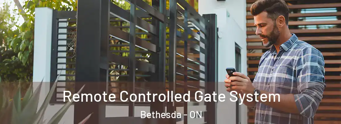  Remote Controlled Gate System Bethesda - ON